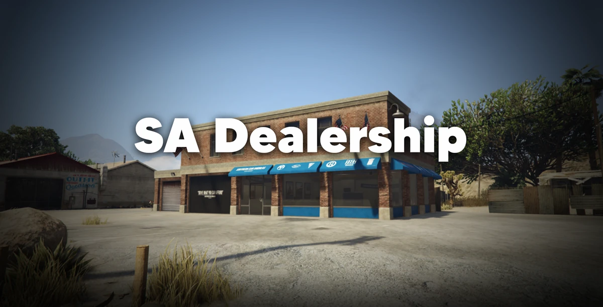 SA Dealership MLO – Fully Open Source | FiveM Interior